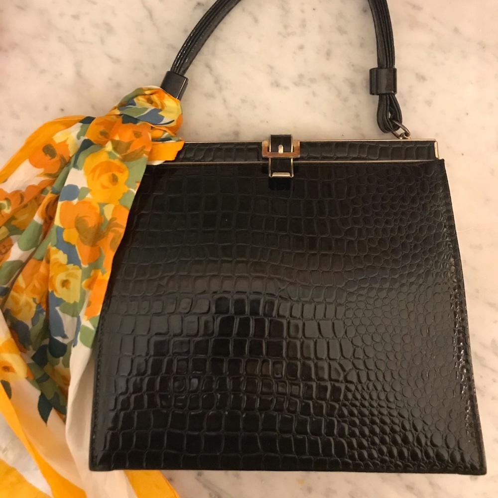 Vintage vinyl bag